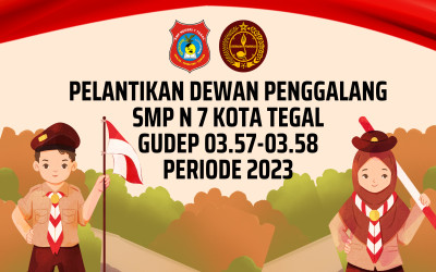 Pramuka Garuda SMP N 7 Tegal Meriahkan Hari Pendidikan Nasional